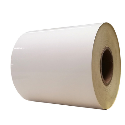 etichette autoadesive della carta gialla di carta libera di legno del silicio 80G di larghezza 80GSM di 1080mm