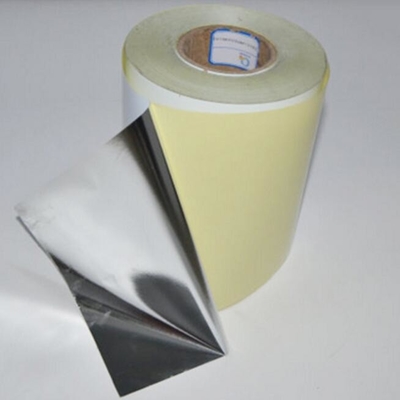 Materiale rivestito di alluminio delle etichette adesive di Art Paper Hot Melt Tire